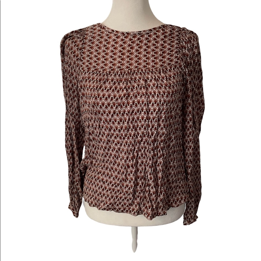 Ann Taylor loft peasant top